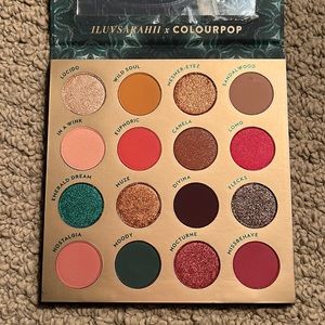 Colourpop through my eye ms palette